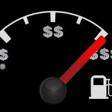 Gas-gauge-of-a-car